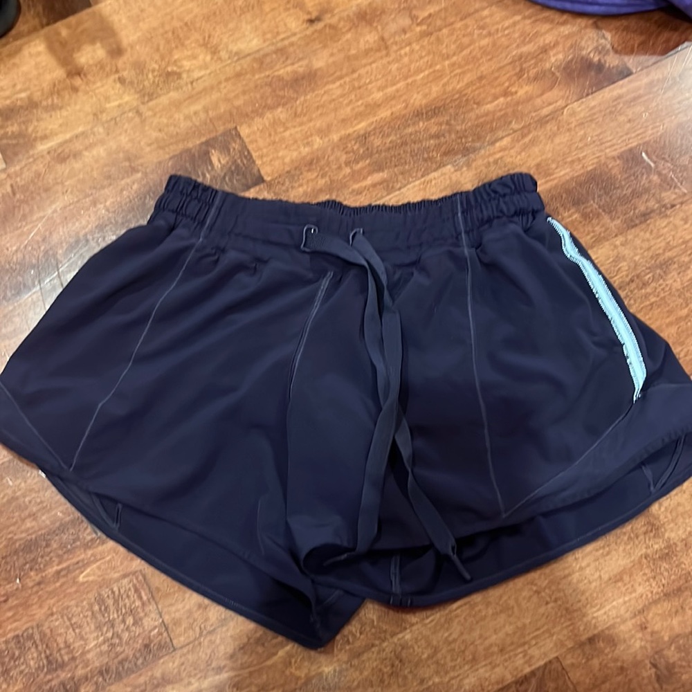 Dark Purple Lululemon Shotty Hot Short